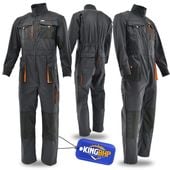 MOCNY Kombinezon roboczy MECHANIK jednoczęściowy WZMACNIANY NIEKRĘPUJĄCY