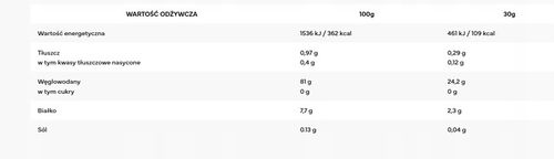 KLEIK RYŻOWY 7NUTRITION BEZ CUKRU smak bananowy na Arena.pl