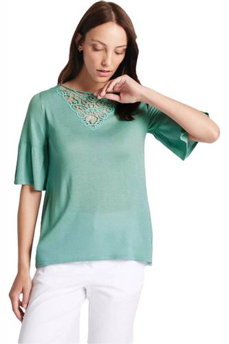 M&S Patynowa Bluzka Szydełkowy Dekolt - 34 / XS na Arena.pl