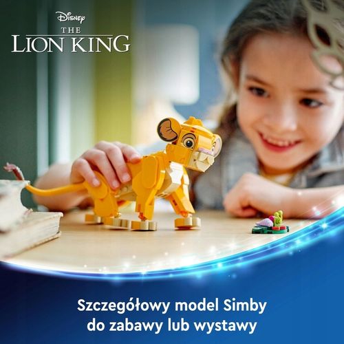 KLOCKI LEGO Disney Król Lew - lwiątko Simba 43243 PREZENT na Arena.pl