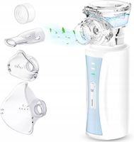 Cichy przenośny Inhalator USB JM-06801 2x maseczka + 1x ustnik