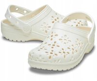 Crocs Damskie Buty Chodaki Klapki Classic Floral Cut Out 210927 Clog 39-40