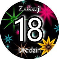 Opłatek na tort Urodziny 18 30 40 50 60 Okazjonalny Drink Whisky