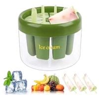 foremki do lodów zestaw z pojemnikiem  8 szt