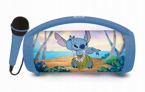 Disney Stitch mobilny głośnik bluetooth z mikrofonem karaoke na Arena.pl