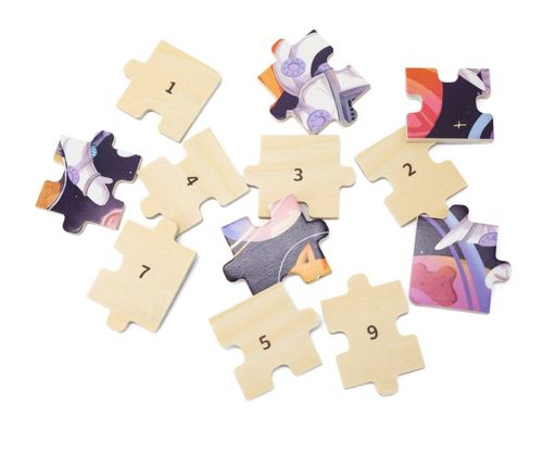 Viga 44646 Puzzle na podkładce 24 elementy - kosmos na Arena.pl