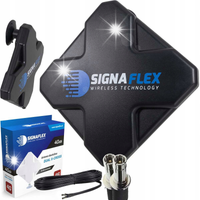 ANTENA DUAL GSM 2G 3G 4G LTE HUAWEI ZTE CRC9 40dBi
