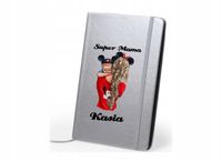Notes metaliczny A5 UV gift dla MAMY dzień MAMY NOTATNIK