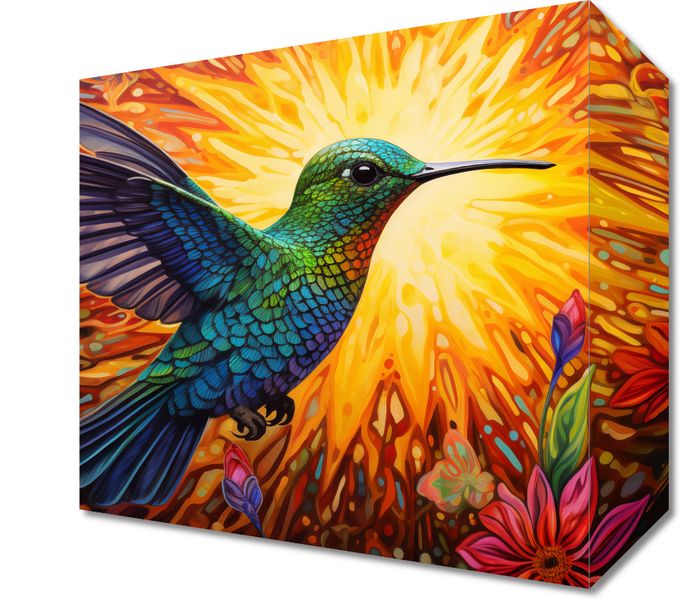 Obraz 20x20cm Koliber Barw zdjęcie 1