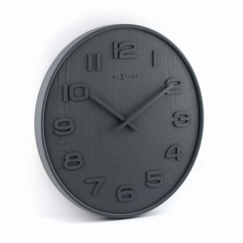Zegar ścienny NeXtime Wood Wood Medium 3096 GS na Arena.pl