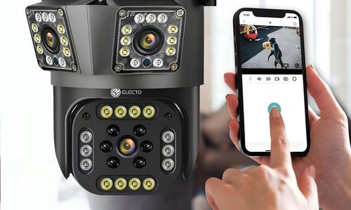 KAMERA WIFI IP SMART OBROTOWA FULL HD ZEWNĘTRZNA POTRÓJNA ZOOM MONITORING na Arena.pl