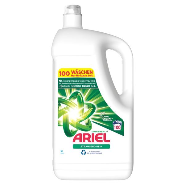 Ariel Universal + żel do białego 100 pr - 5 L zdjęcie 1