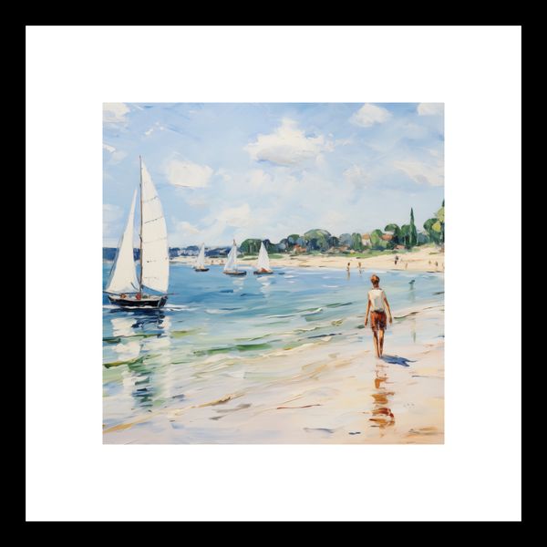 Plakat 20x20cm Życie na Brzegu zdjęcie 3