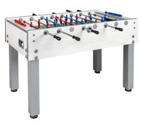 Piłkarzyki G-500 Weatherproof Garlando White teleskopowe