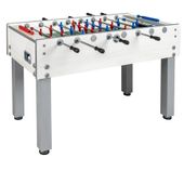 Piłkarzyki G-500 Weatherproof Garlando White teleskopowe