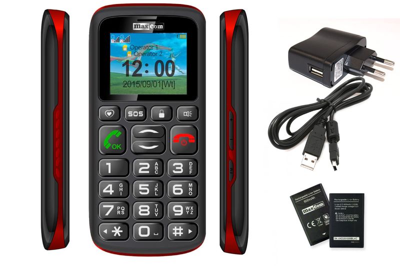 Telefon Komórkowy Maxcom Mm428 Sos Dla Seniora zdjęcie 1