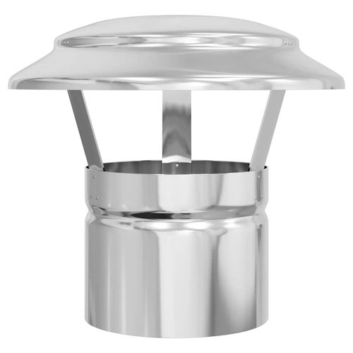 Pokrowiec na komin przeciwdeszczowy Srebrny 20 x 20 x 18 cm na Arena.pl