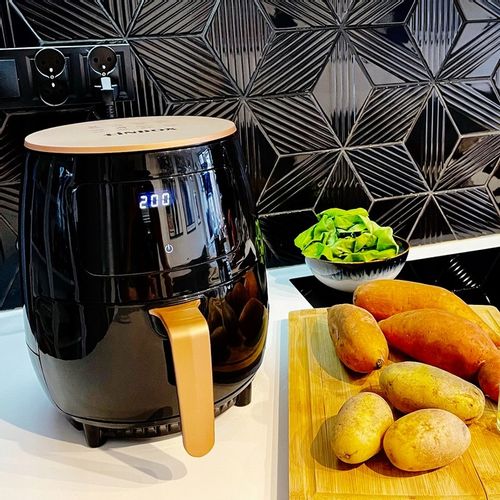 Frytkownica bezolejowa beztłuszczowa panel dotykowy 5 programów 4,5L 1400W na Arena.pl