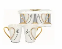Prezent kpl 2 kubków kubki ślubny wesele ślub młodej pary nowożeńców WZORY