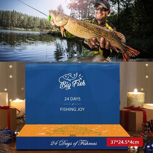 KALENDARZ ADWENTOWY Z PRZYNĘTĄ WĘDKARSKĄ WOBBLERY DO ZESTAWU WĘDKARSKIEGO na Arena.pl