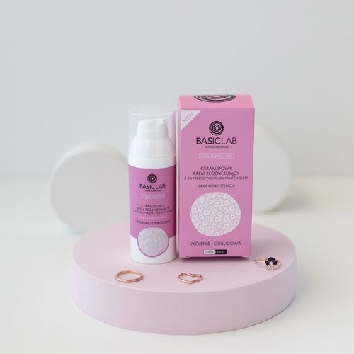 BasicLab ceramidowy krem regenerujący z 5% probiotykiem i 3% na Arena.pl