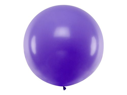 Balon okrągły 1m, Pastel Lavender na Arena.pl