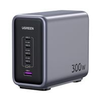 UGREEN Cd333 Ładowarka Sieciowa USB + 4x USB-C Gan 300W + Kabel USB-C 240W