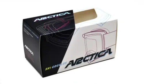 GOGLE NARCIARSKIE NIEPARUJĄCE Z PODWÓJNĄ SZYBĄ UV 400 ARCTICA G-117 na Arena.pl