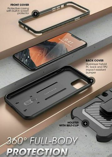Pancerne etui Supcase Unicorn Beetle Pro do iPhone 11 Pro Max Black na Arena.pl