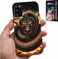 ETUI DO SAMSUNG GALAXY A41 - WĄŻ, WĘŻE KOBRA GRZECHOTNIK CASE + FOLIA