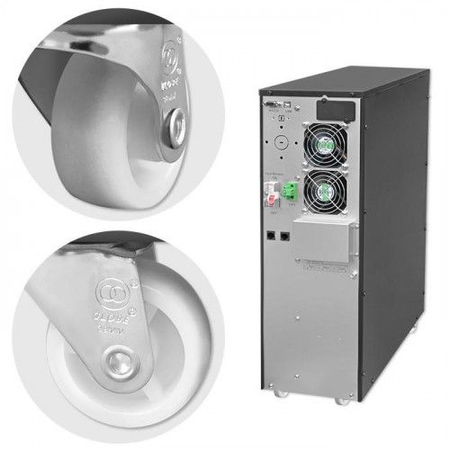 QOLTEC UPS 6KVA 6000W LCD EPO USB ON-LINE POWER FACTOR 1.0 zdjęcie 5
