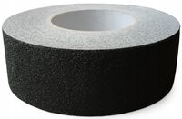 TAŚMA ANTYPOŚLIZGOWA PREMIUM TLENEK GLINU 50mm 18m CZARNA POLSKA