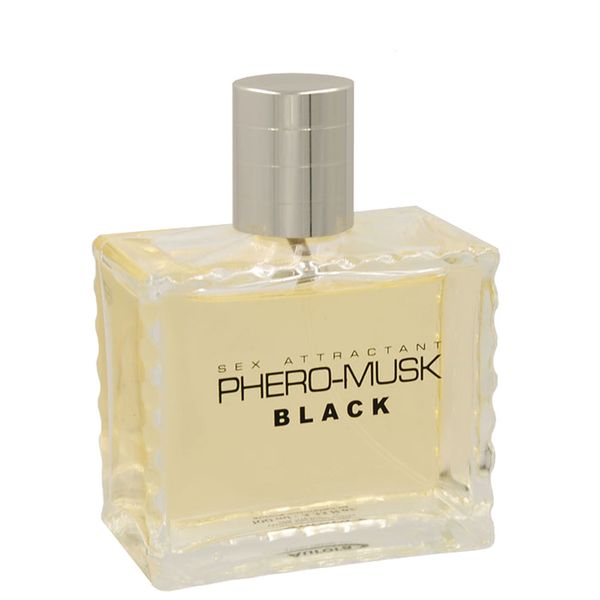 Perfumy Phero-Musk Black For Men, 100 Ml zdjęcie 2