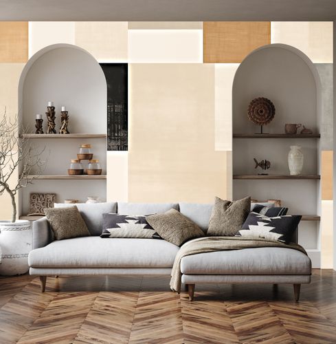 Fototapeta Minimalistyczne Tło Styl Japandi Abstrakcja 315cm x 210cm na Arena.pl