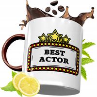 Kubek Bordowy Dla Aktora Na Urodziny Prezent Z Nadrukiem Ze Zdjęciem