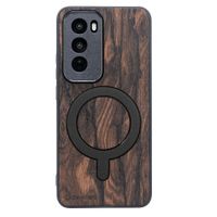 Drewniane Etui Bewood do Oppo Reno 12 5G  ZIRICOTE z MagSafe