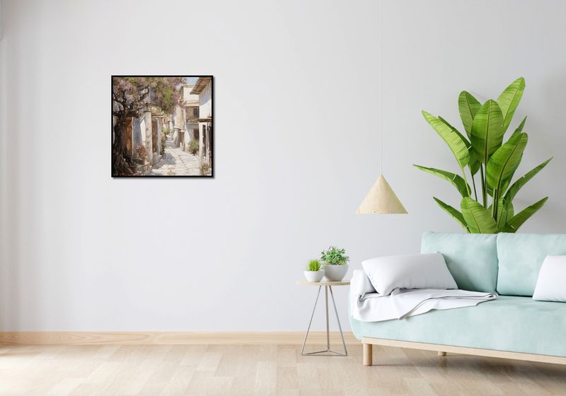 Plakat 60x60cm Urok Starego Miasta zdjęcie 4