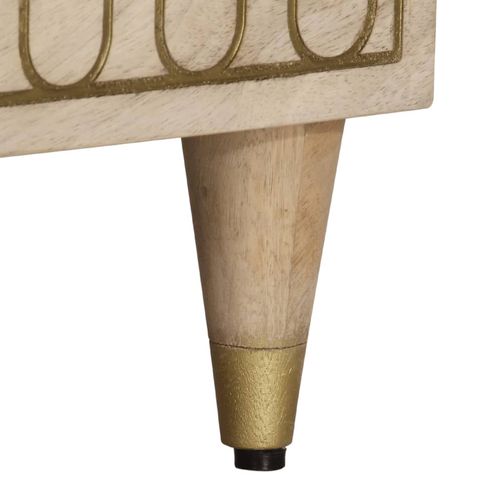 Szafka pod telewizor, 70x33x46 cm, lite drewno mango na Arena.pl