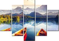 105CM 150CM OBRAZ 5 ELEM PRZED WYPRAWĄ DRUK