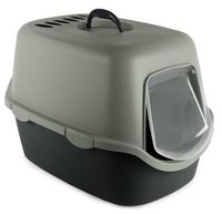 Zielona kuweta z filtrem węglowym dla kota - Stefanplast Cathy 56x40x40cm