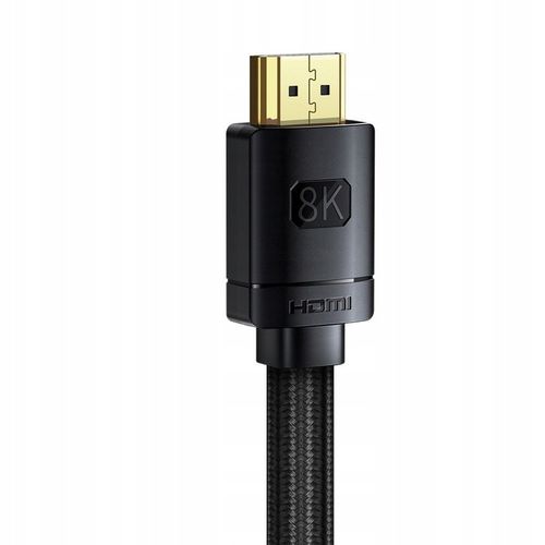 BASEUS KABEL HDMI 2.1 8K 48Gbps 120Hz KABEL DO TELEWIZORA KONSOLI 3m na Arena.pl