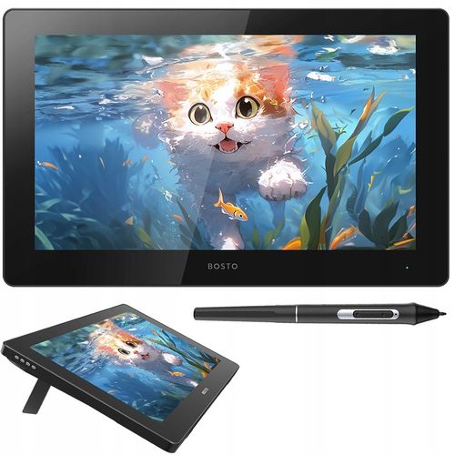 BOSTO BT-16HD 2024 Profesjonalny Tablet graficzny z piórem 16384 st 15,6" na Arena.pl