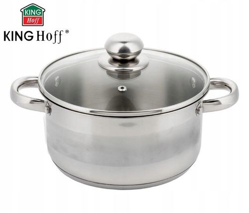 Garnek stal Ø24cm 6l Kinghoff na Arena.pl