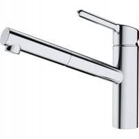 Bateria kuchenna stojąca Franke Orbit Pull-Out Chrom Mosiądz