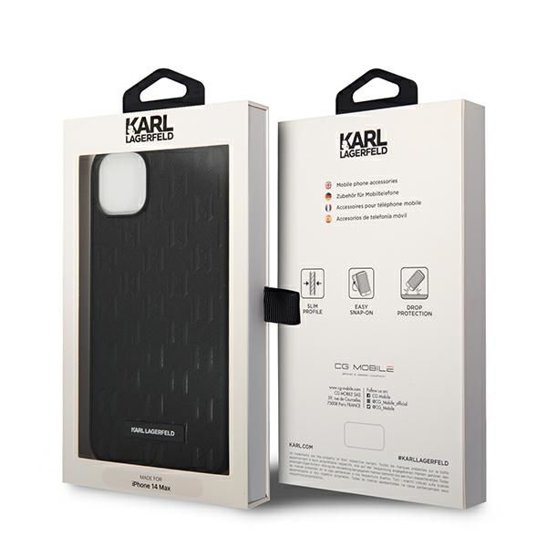 Etui Karl Lagerfeld do iPhone 15 Plus, iPhone 14 Plus, Czarny zdjęcie 8