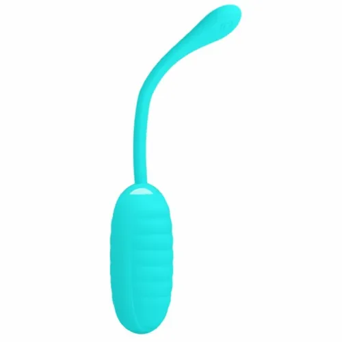 pretty love kirk - jajko wibrujące akumulatorowe, silikon, jasnozielone na Arena.pl