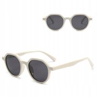 Dziecięce 5-8 lat Okulary przeciwsłoneczne z Polaryzacją dla dzieci BIAŁE