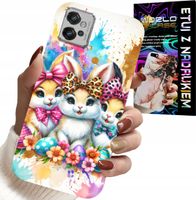 ETUI DO MOTOROLA G32 - KRÓLICZKI, ŚWIĄTECZNE, KRÓLIK, WIELKANOC