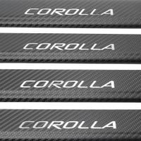 Listwa progowa TOYOTA COROLLA E16 Stal nierdzewna 304 carbon 4szt