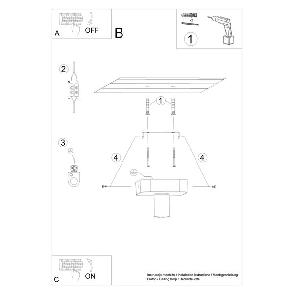 Plafon TAVO 1 zdjęcie 6